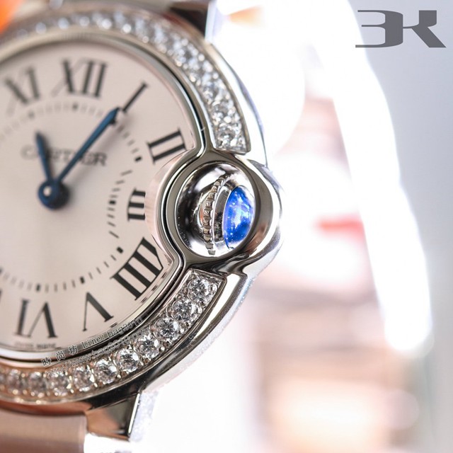 卡地亞專櫃爆款手錶 Cartier經典款藍氣球 卡地亞專櫃複刻女士腕表  gjs2218
